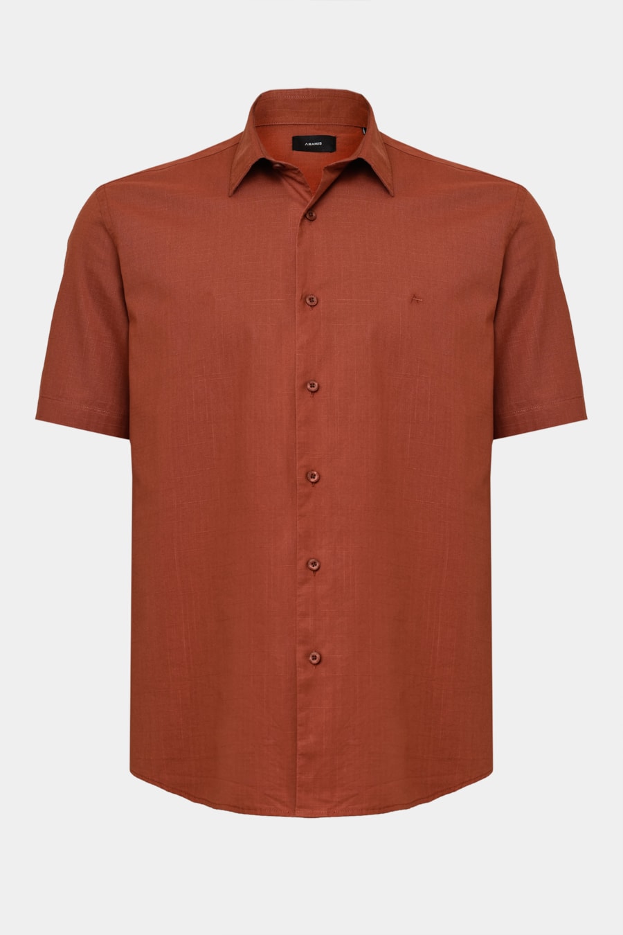 Camisa Manga Curta Regular Flame Bosco Telha — foto 5 de 6
