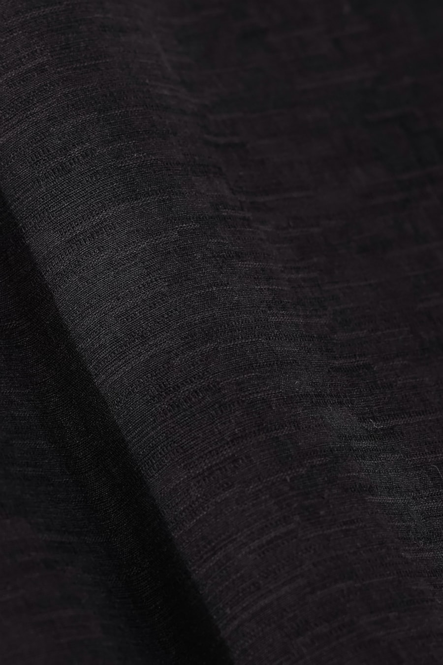 Camisa Manga Curta Regular Flamê Jacquard Preto — foto 6 de 6
