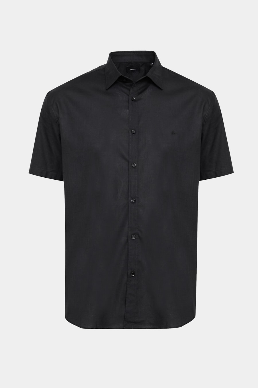 Camisa Manga Curta Regular Flame Preto — foto 5 de 6