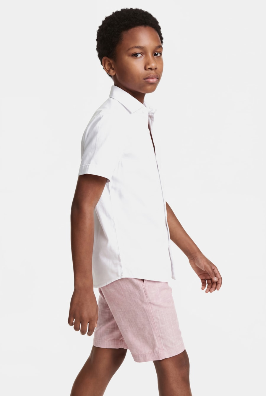 Camisa Manga Curta Regular Infantil Colors Branco — foto 1 de 6