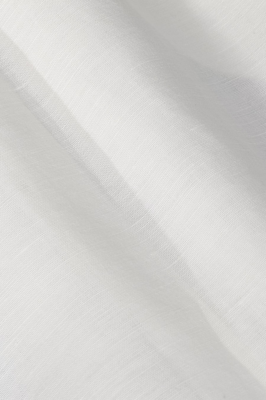Camisa Manga Curta Regular Lausanne Linho Algodão Branco — foto 7 de 7