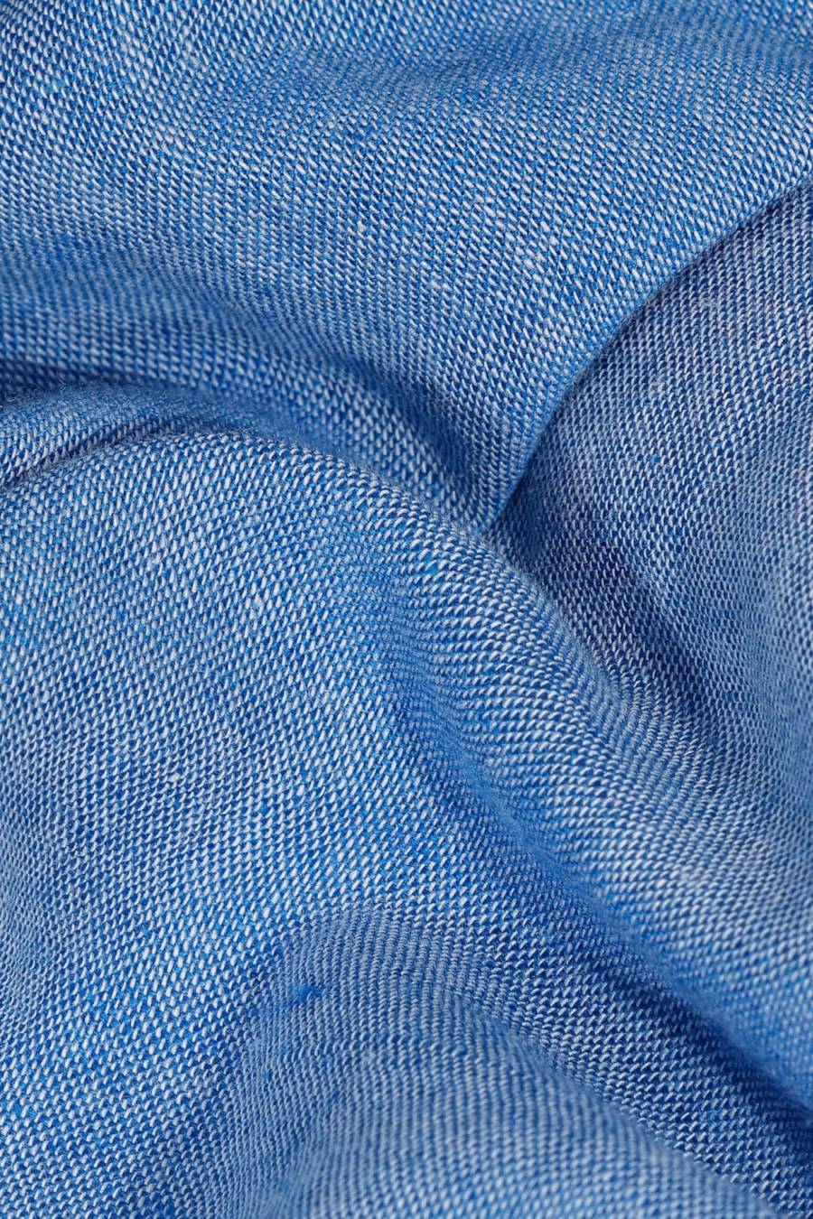 Camisa Manga Curta Regular Linho Algodão Martinelli Azul — foto 5 de 6