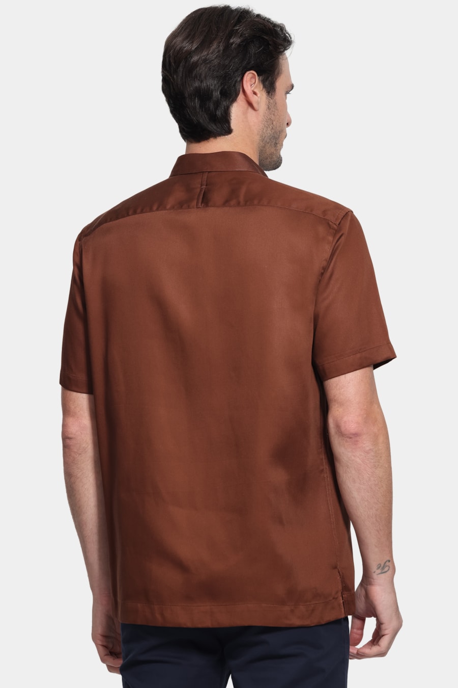 Camisa Manga Curta Regular Liocel Madeira — foto 4 de 6
