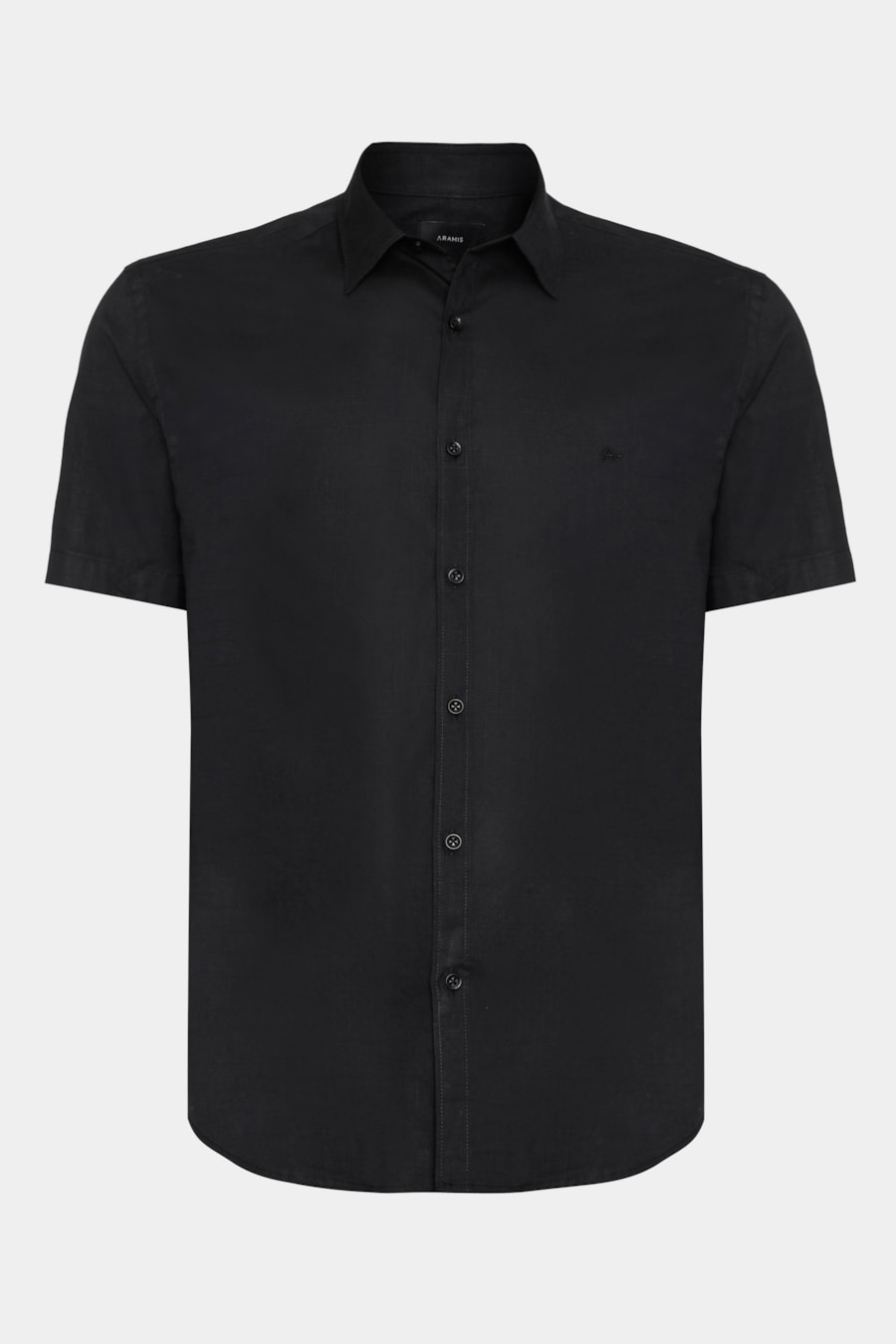 Camisa Manga Curta Regular Loop Flame Bosco Preto — foto 5 de 6