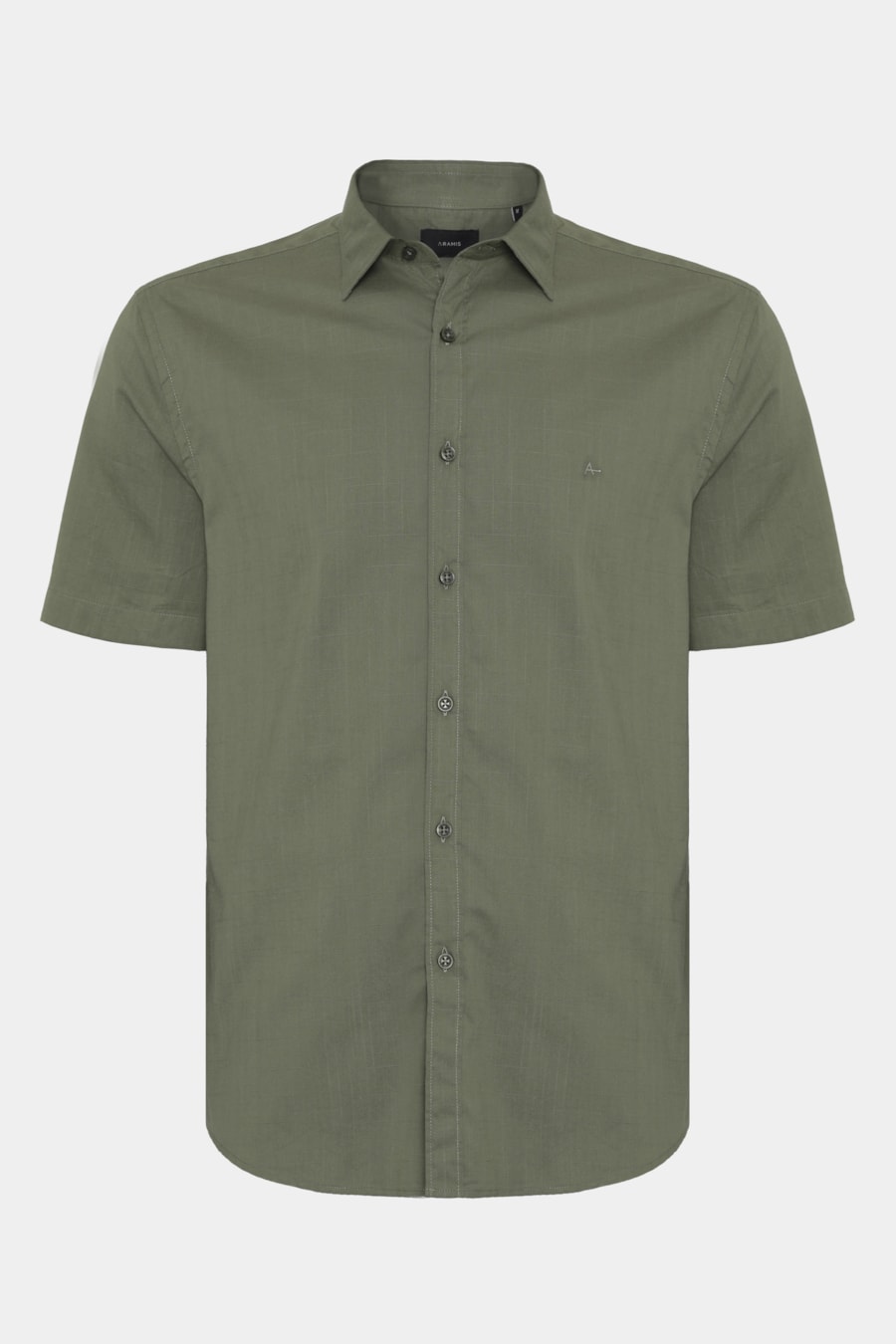 Camisa Manga Curta Regular Loop Flame Bosco Verde — foto 5 de 6