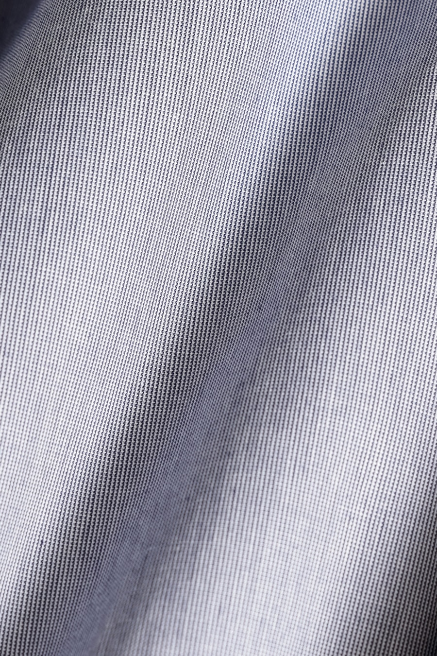 Camisa Manga Curta Regular Micro Xadrez Azul C/Branco — foto 6 de 6