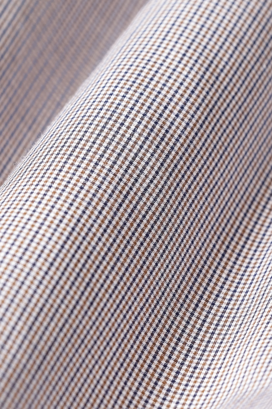 Camisa Manga Curta Regular Micro Xd 2 Cores Bolso Caqui C/Marinho — foto 6 de 6