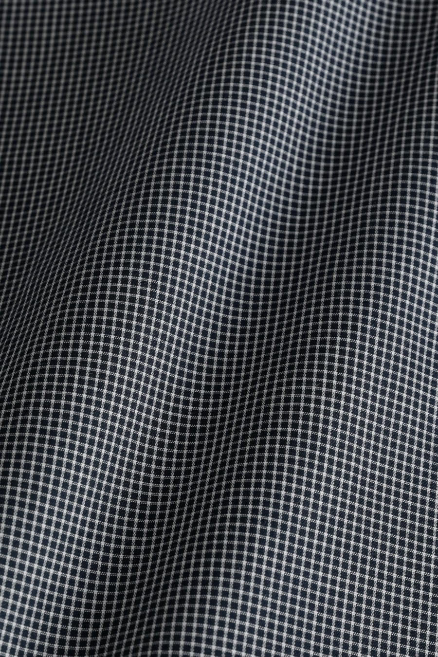 Camisa Manga Curta Regular Mini Xadrez Marinho/Branco — foto 6 de 6
