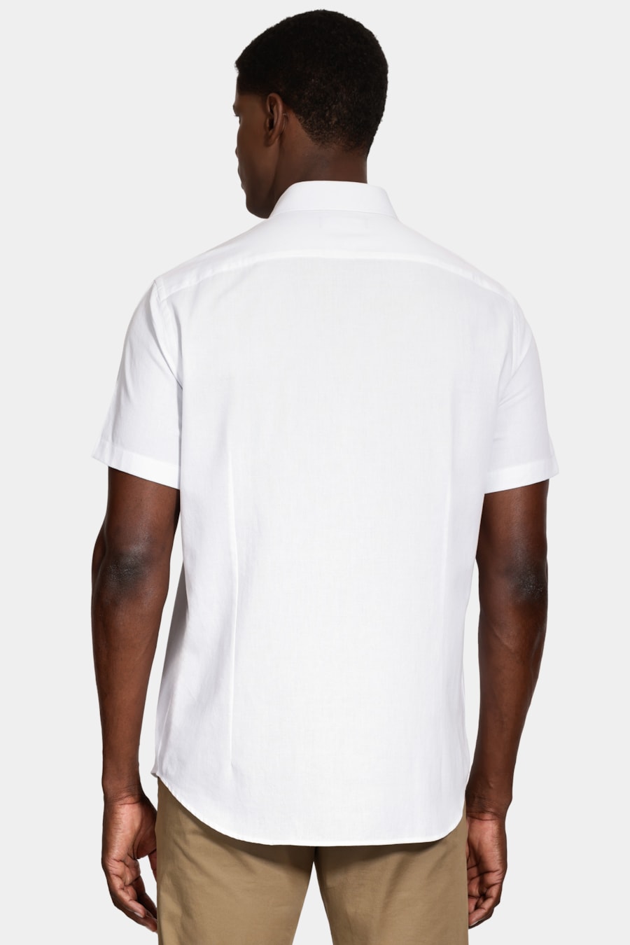 Camisa Manga Curta Regular Nature Line Branco — foto 4 de 6