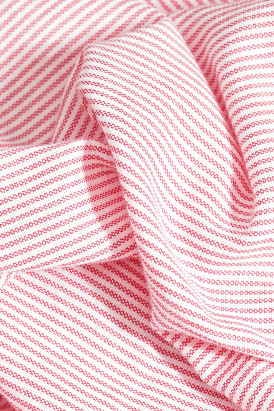 Camisa Manga Curta Regular Oxford Listrado Laranja — foto 5 de 5