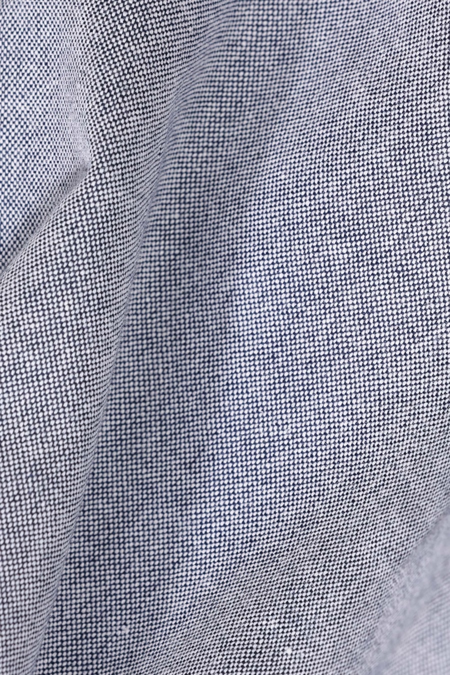 Camisa Manga Curta Regular Oxford Marinho — foto 4 de 4