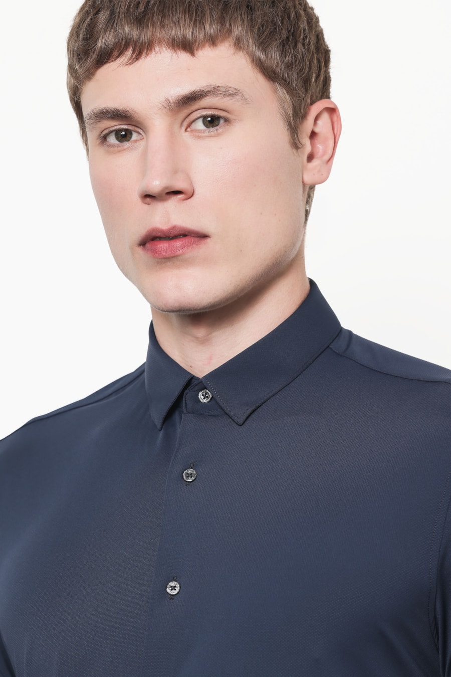 Camisa Manga Curta Royal Marinho — foto 4 de 6