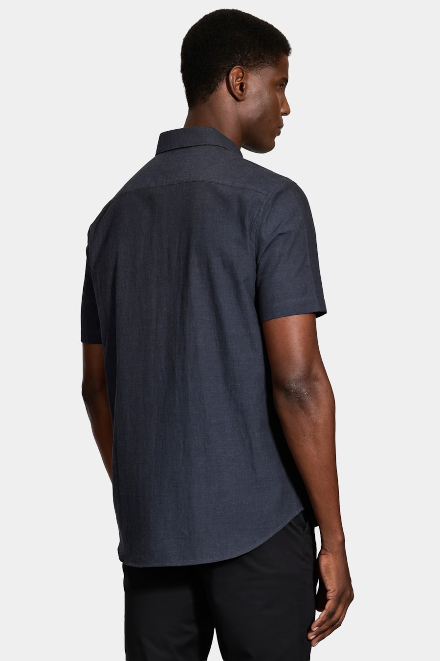 Camisa Manga Curta Sl Ns Black Marinho — foto 4 de 6