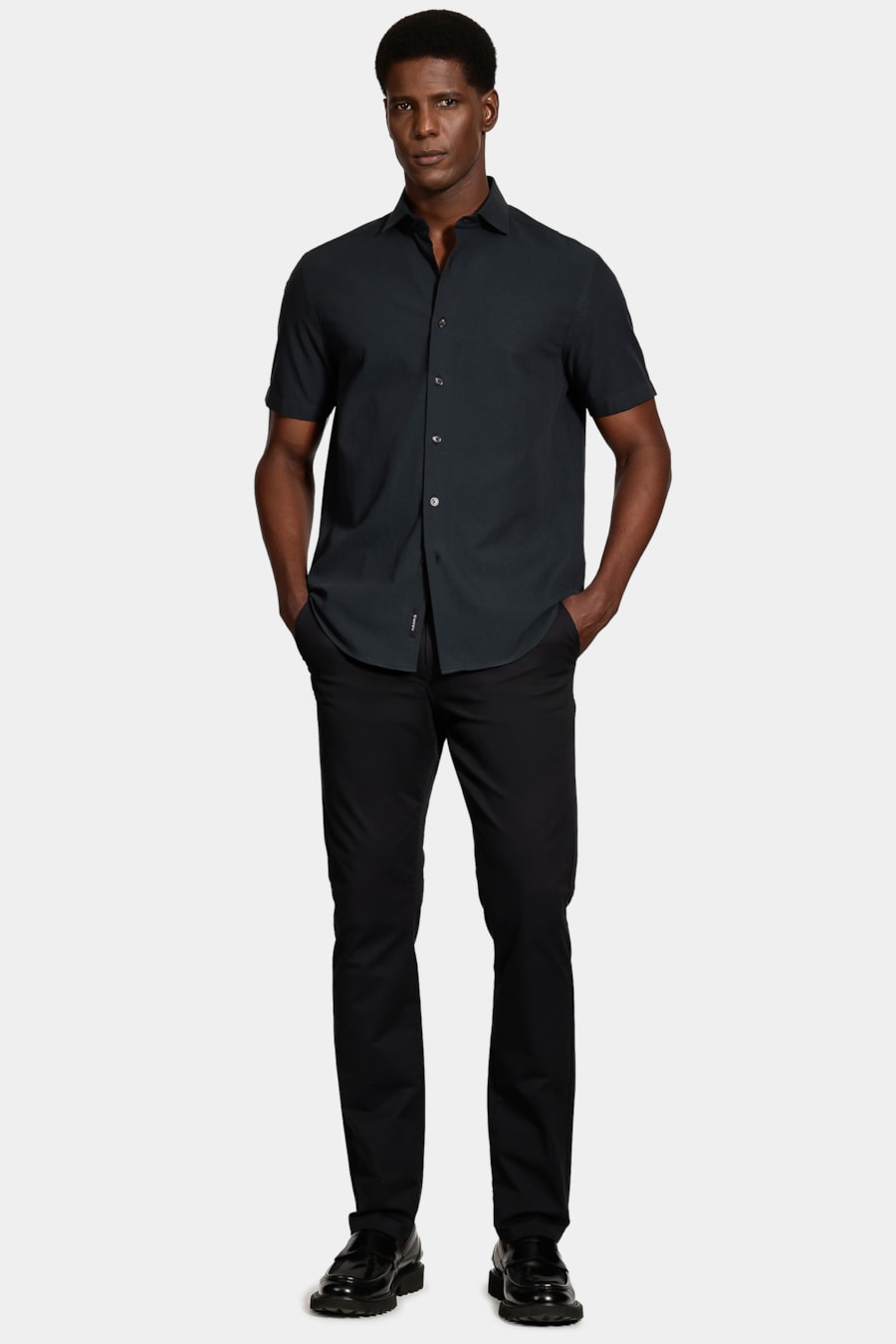 Camisa Manga Curta Sl Ns Black Preto — foto 2 de 6