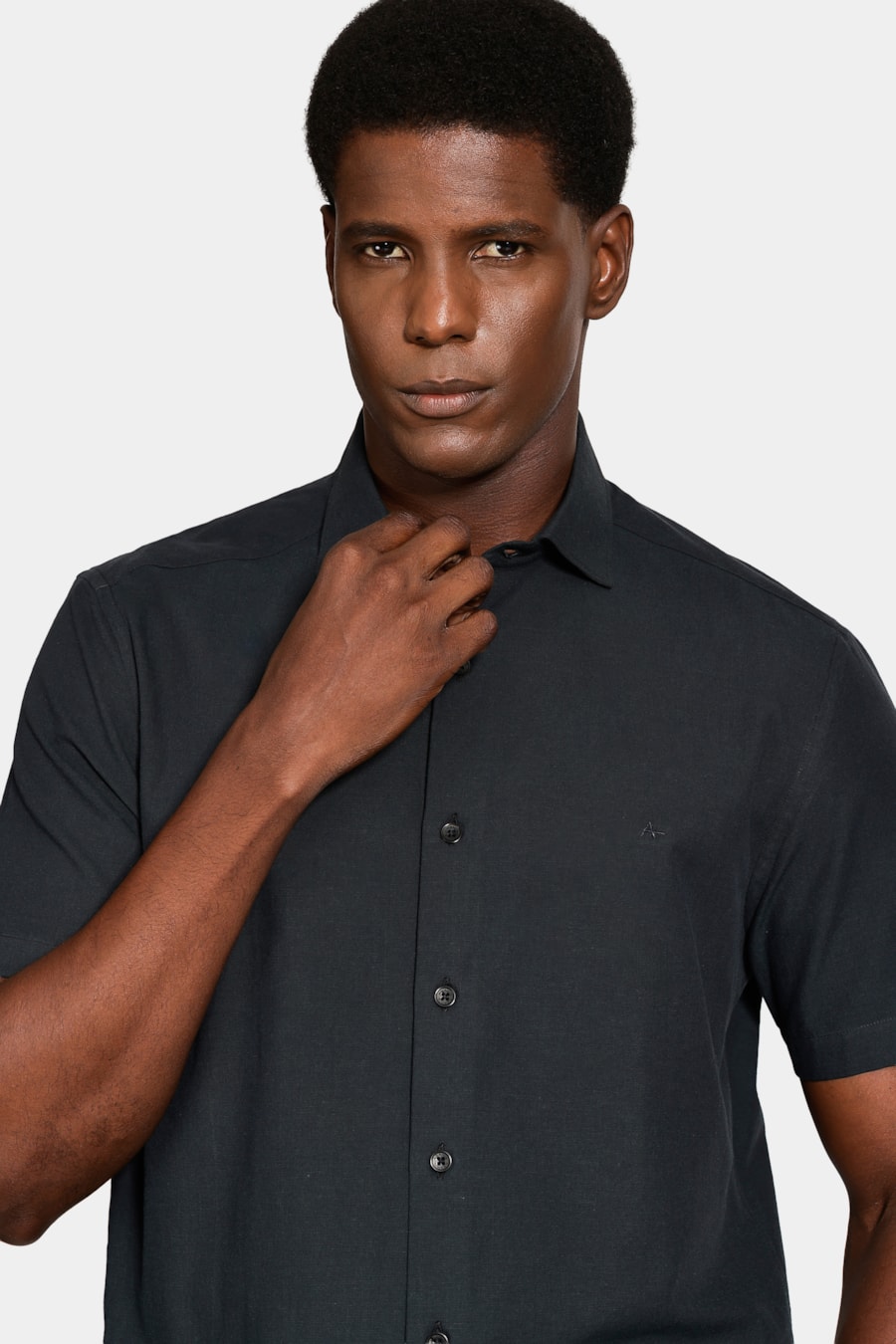 Camisa Manga Curta Sl Ns Black Preto — foto 3 de 6
