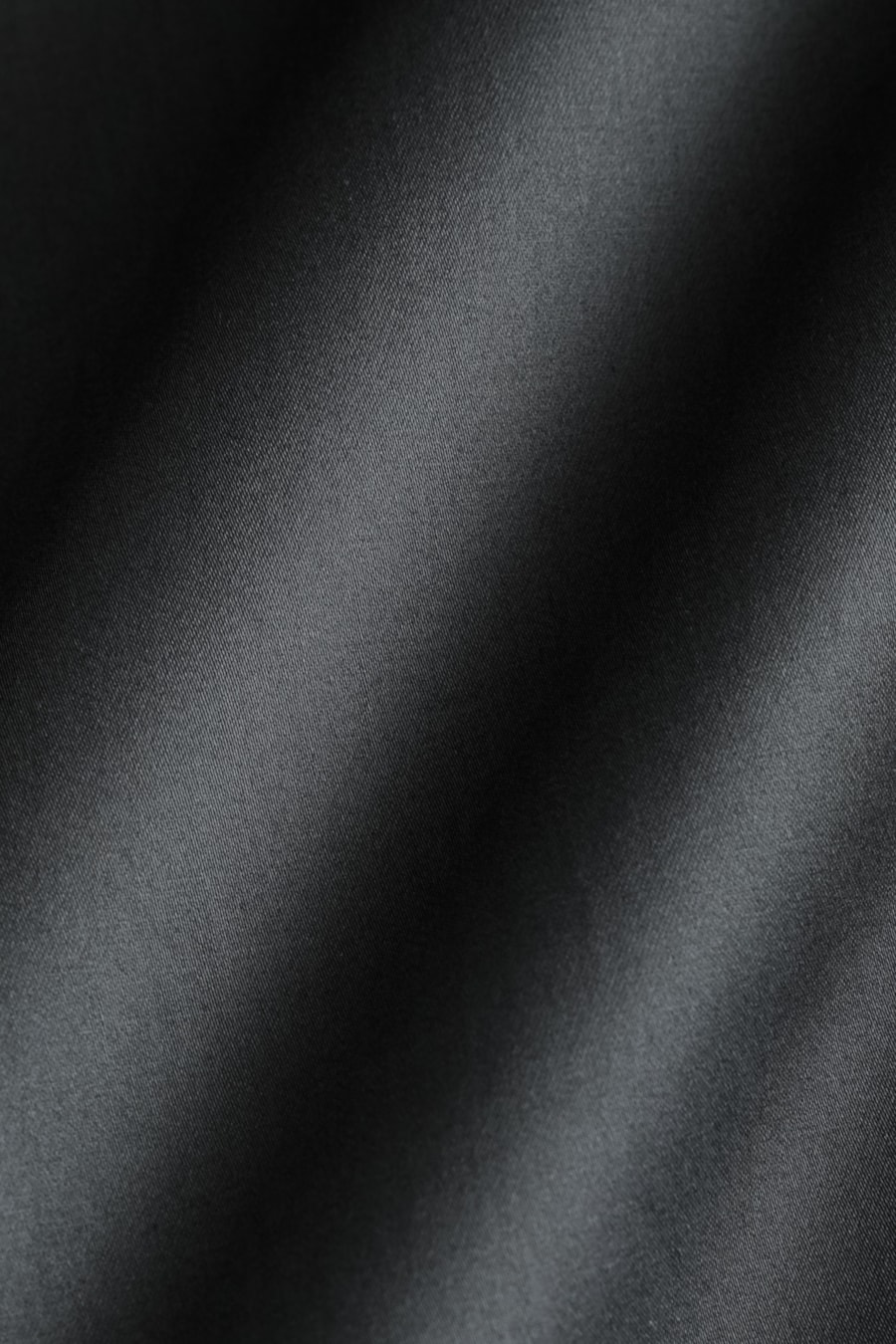 Camisa Manga Curta Slim Cetim Hudson Chumbo — foto 6 de 6