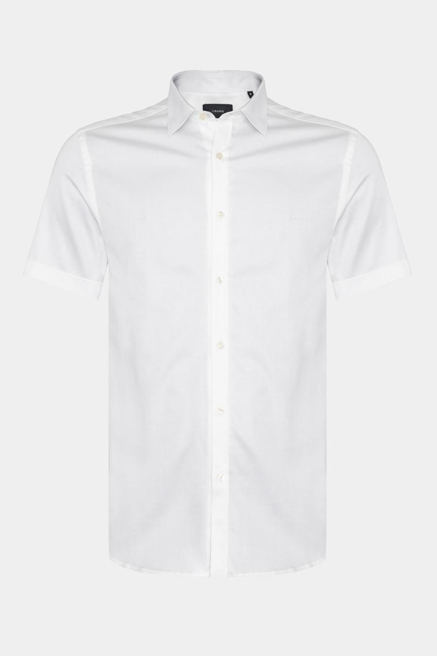 Camisa Manga Curta Slim Cetim St Hudson 2 Branco — foto 5 de 6