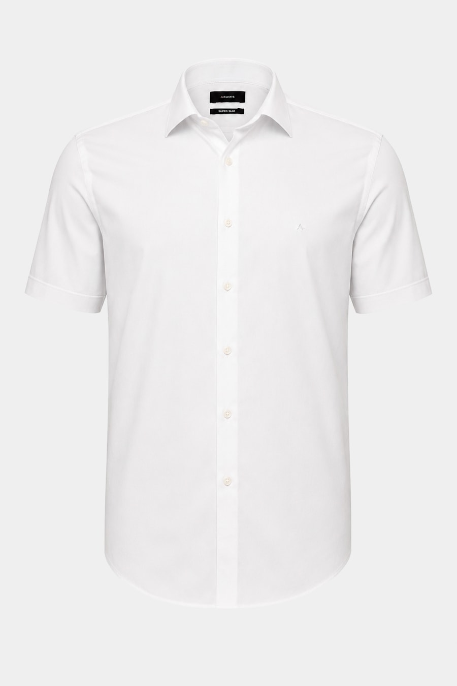 Camisa Manga Curta Slim Cetim St Hudson 2 Branco — foto 5 de 6