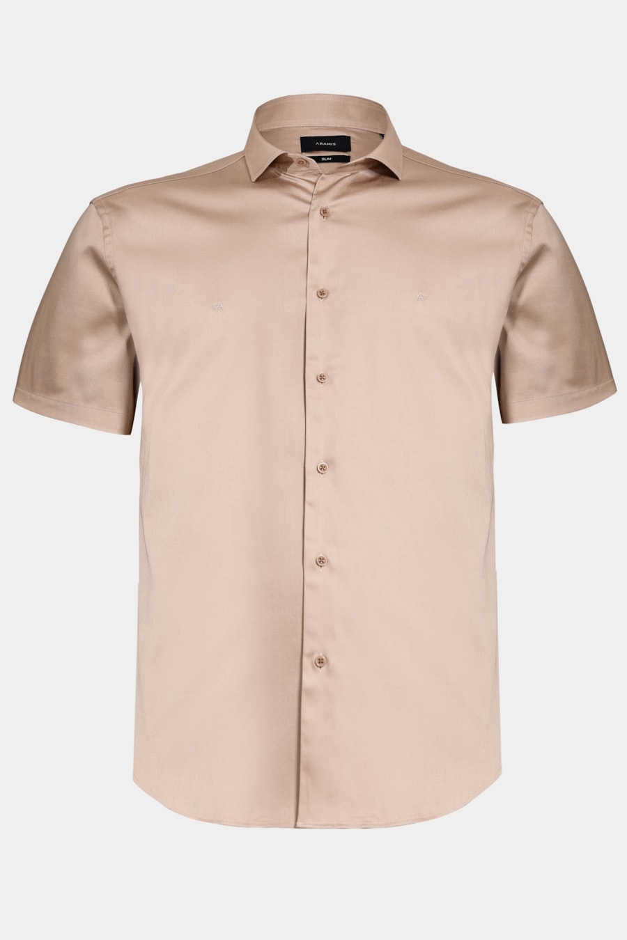 Camisa Manga Curta Slim Cetim St Hudson 2 Fendi — foto 5 de 6