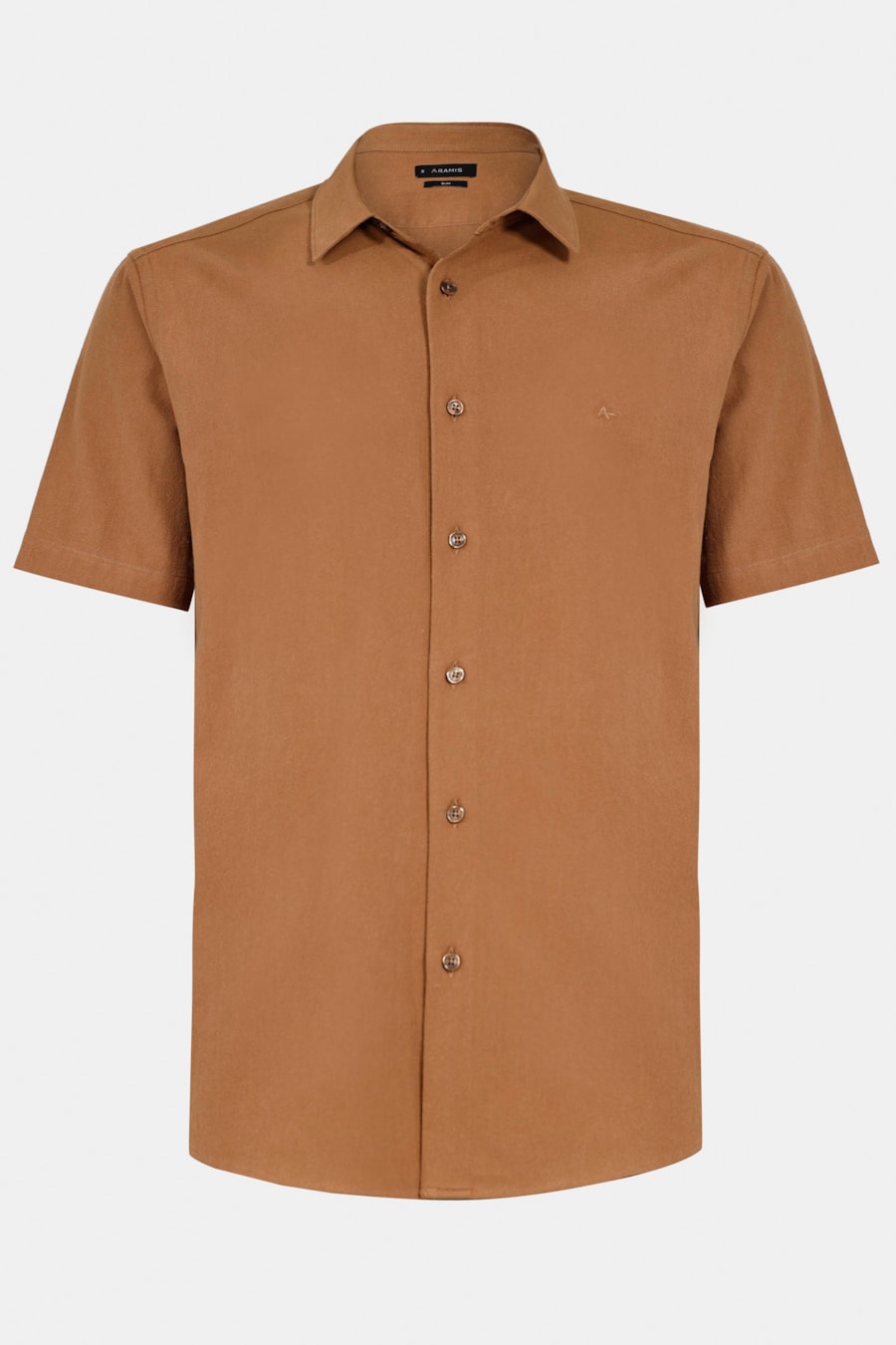 Camisa Manga Curta Slim Cotton Ocean Madeira — foto 5 de 6