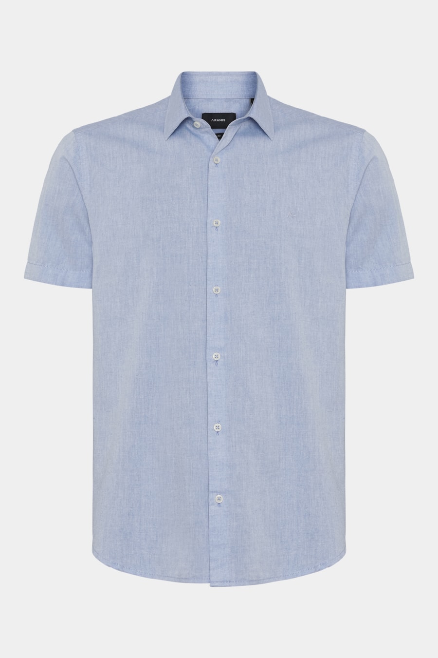 Camisa Manga Curta Slim em Algodao Willis Royal — foto 5 de 6