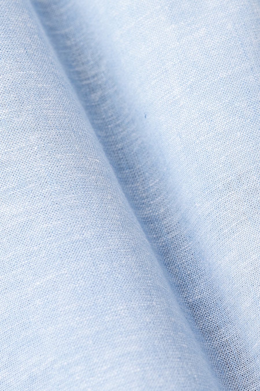 Camisa Manga Curta Slim Linho Algodao Surat Azul — foto 6 de 6
