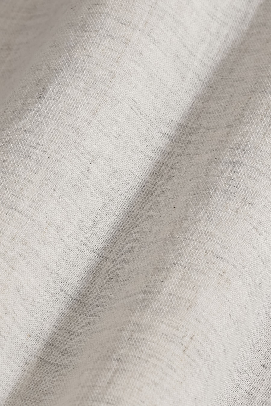 Camisa Manga Curta Slim Linho Mescla Natural — foto 6 de 6