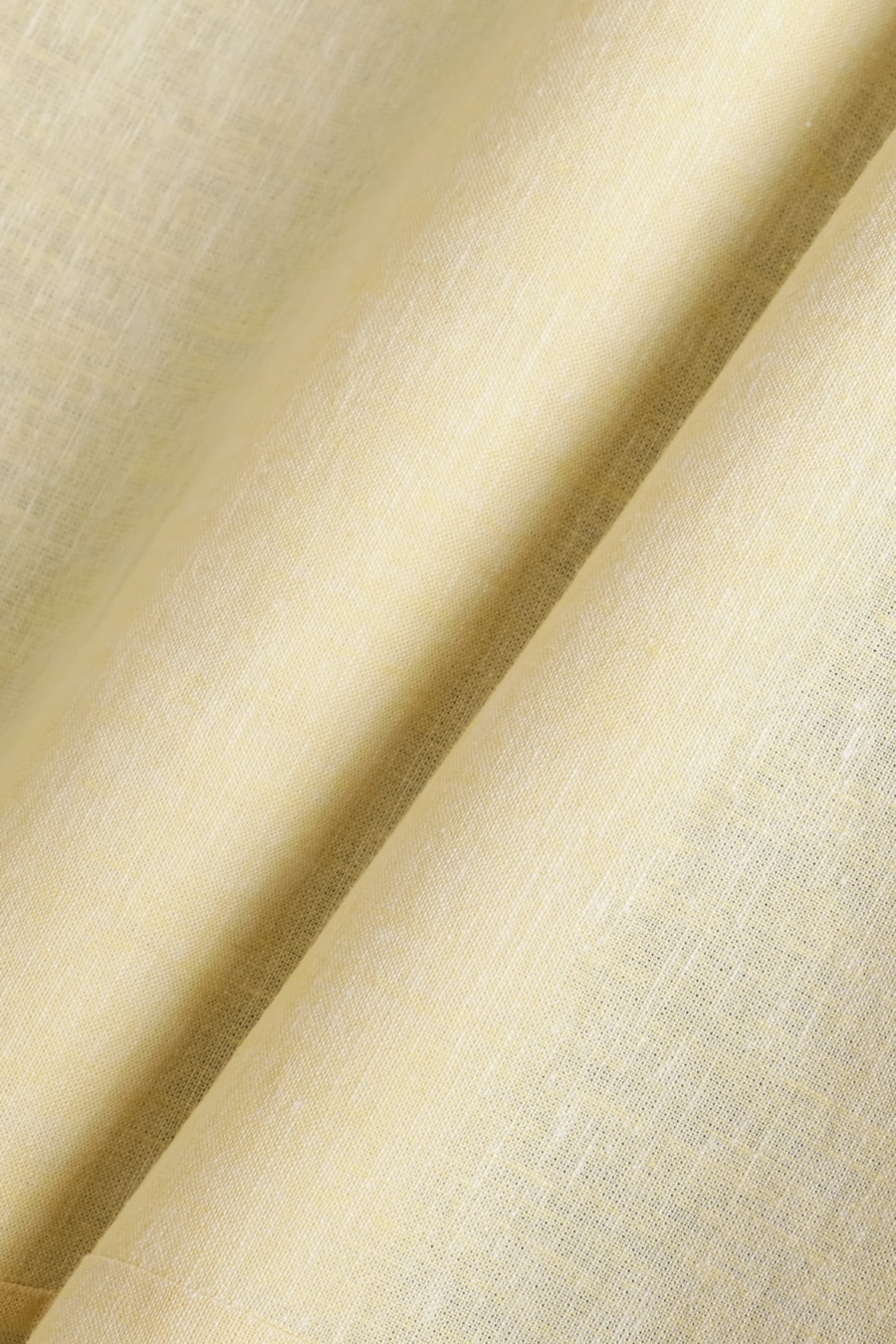 Camisa Manga Curta Slim Linho Surat Amarelo — foto 6 de 6
