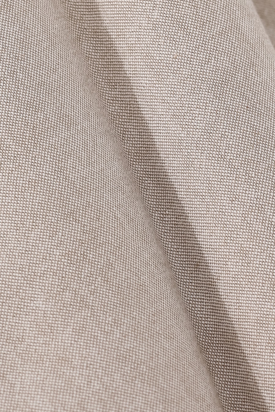 Camisa Manga Curta Slim Oxford Natural — foto 6 de 6