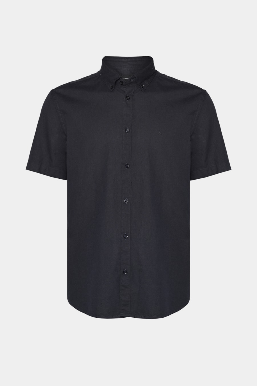 Camisa Manga Curta Slim Oxford Planalto Marinho — foto 5 de 6