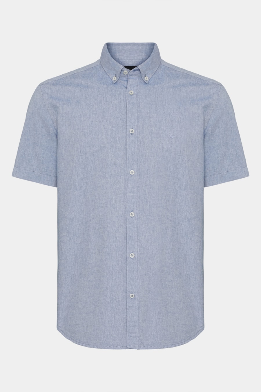 Camisa Manga Curta Slim Oxford Planalto Royal — foto 5 de 6