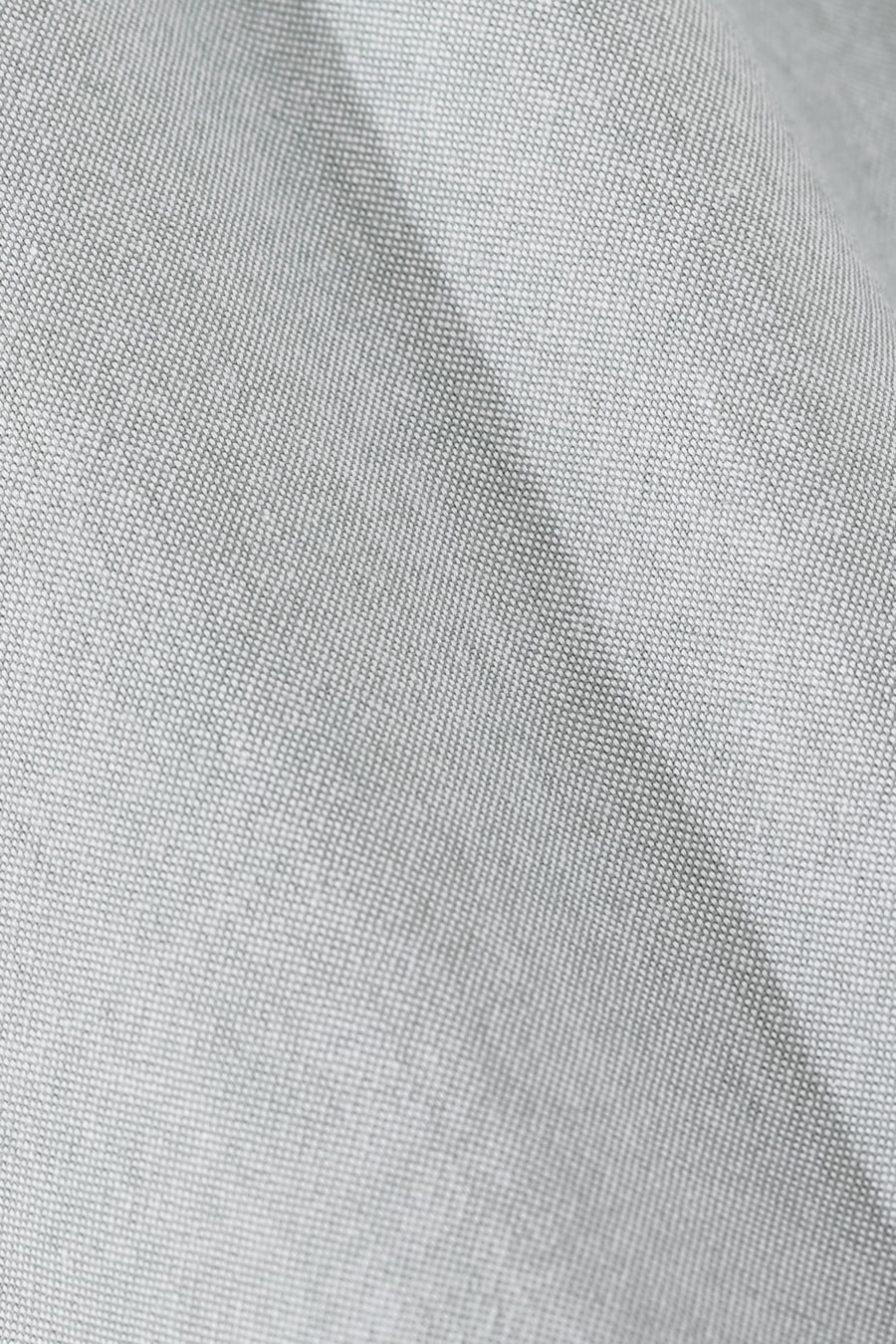 Camisa Manga Curta Slim Oxford Verde Claro — foto 6 de 6