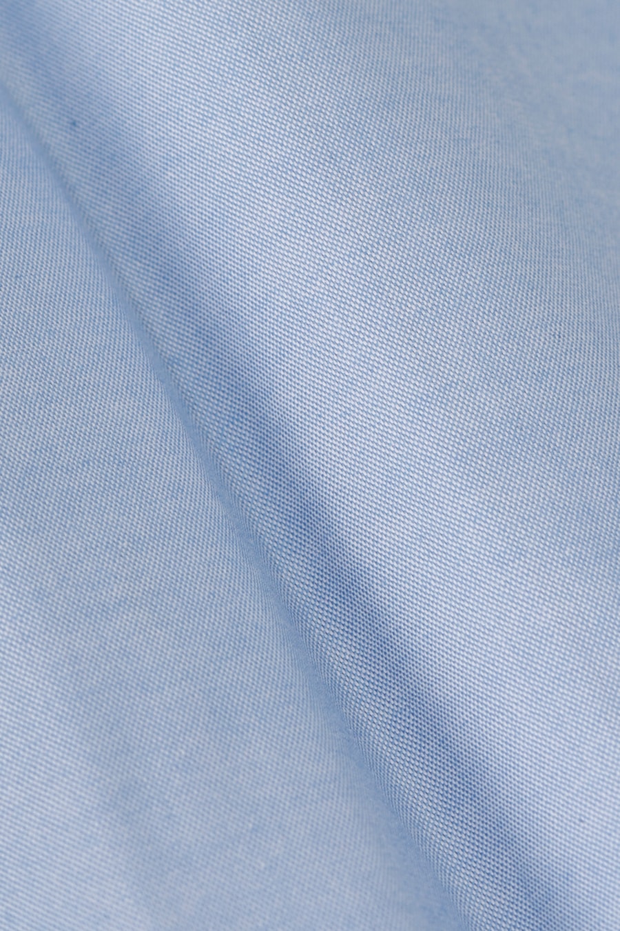 Camisa Manga Curta Slim Pinpoint Span Azul Claro — foto 6 de 6