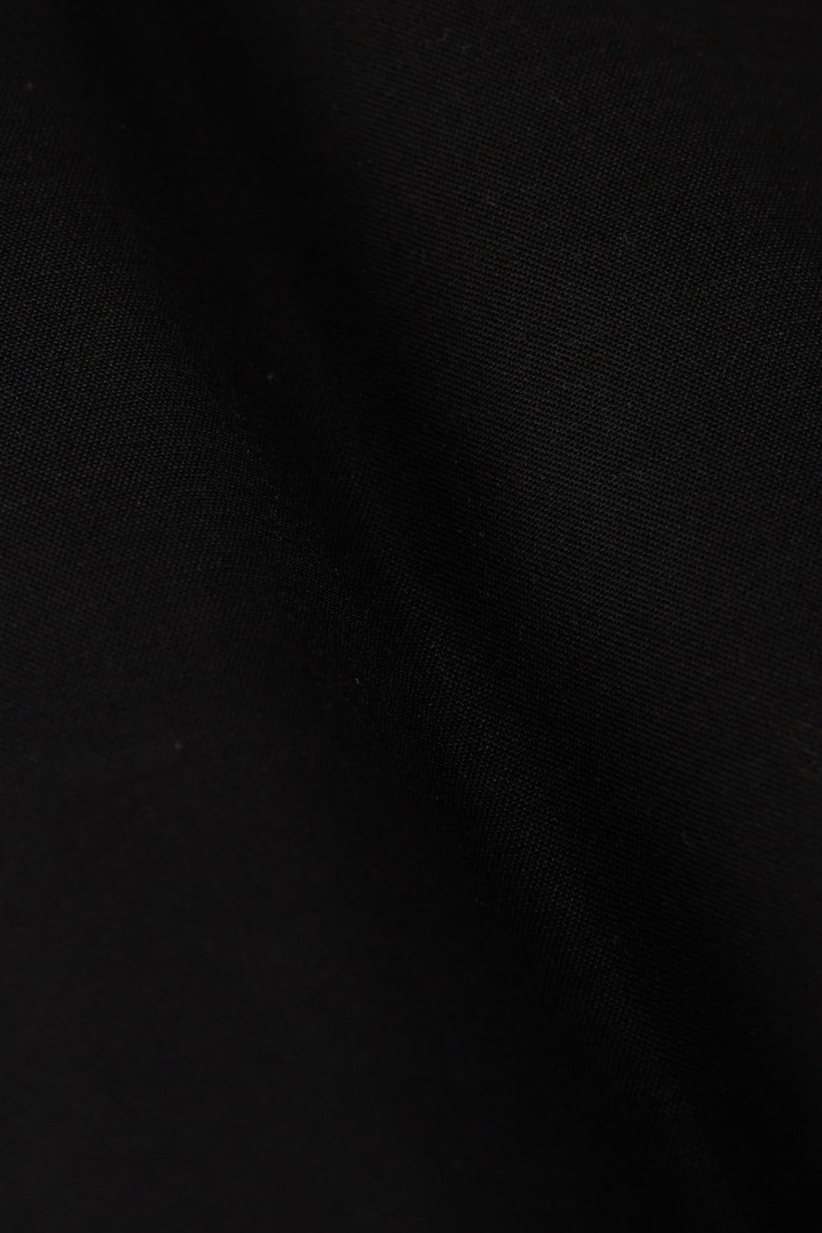 Camisa Manga Curta Slim Pinpoint Span Preto — foto 6 de 6