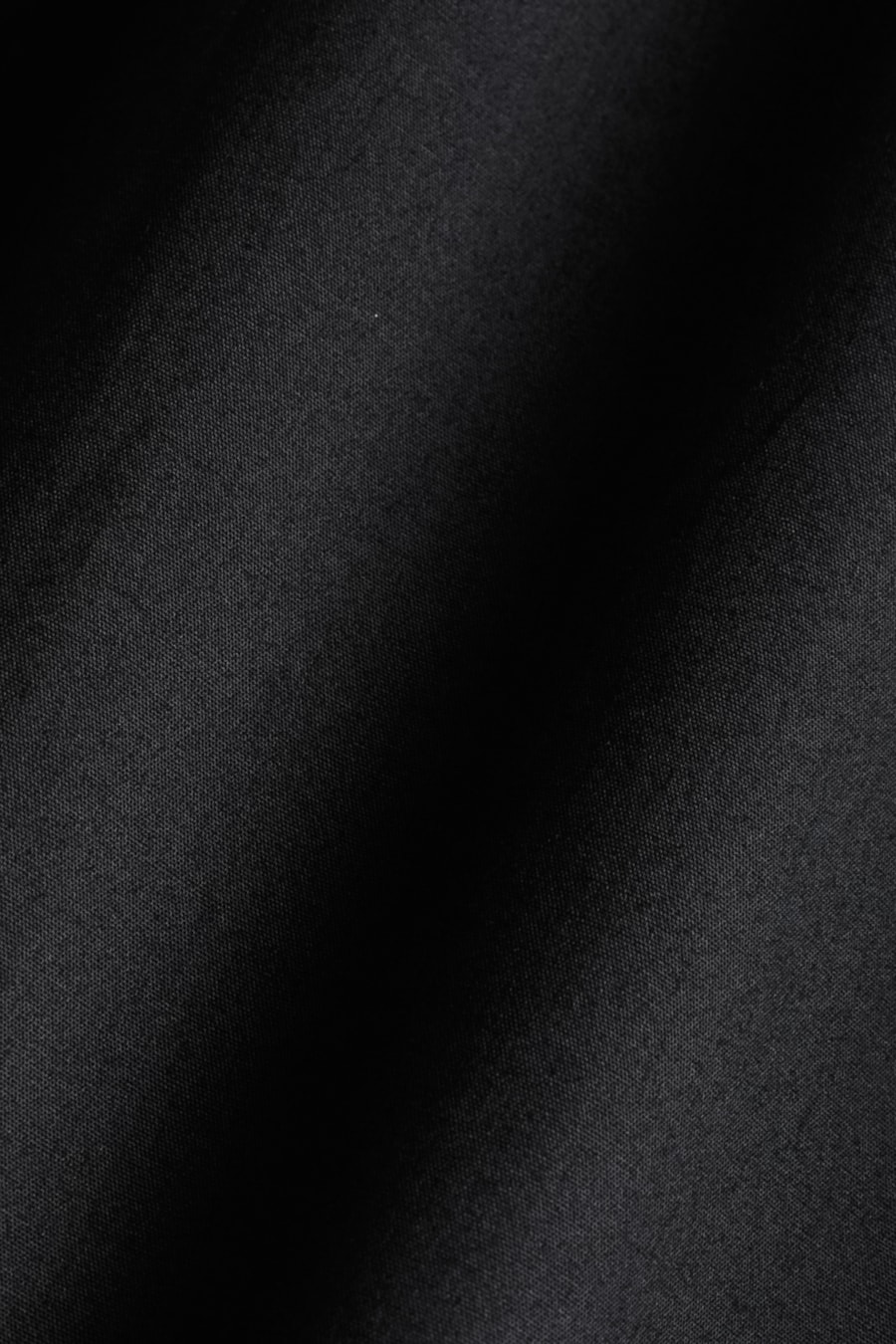 Camisa Manga Curta Slim Tricoline Stretch Liso Preto — foto 6 de 6