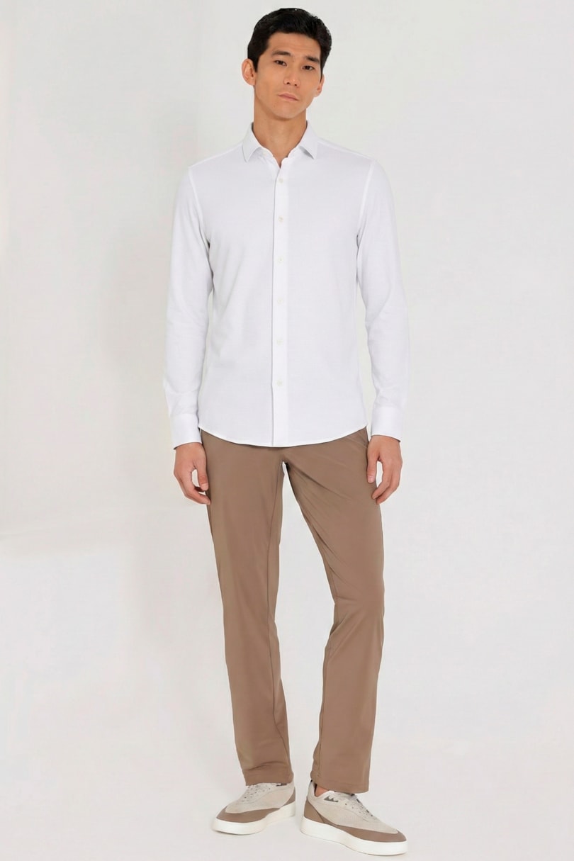 Camisa Manga Longa Air Tech Branco