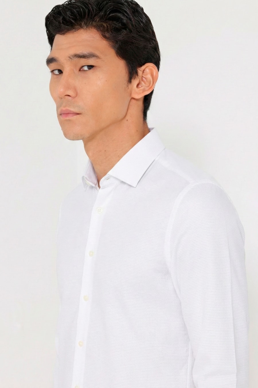 Camisa Manga Longa Air Tech Branco — foto 3 de 5