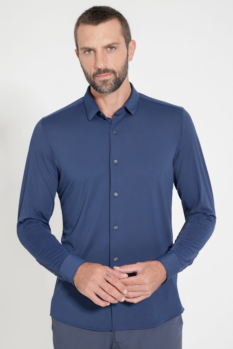 Camisa Manga Longa Air Tech Marinho