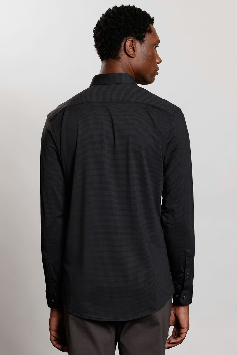 Camisa Manga Longa Air Tech Preto — foto 4 de 6