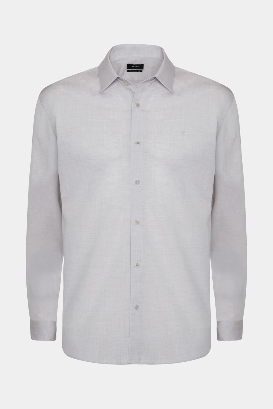 Camisa Manga Longa Algodão Egípcio Barolo Natural — foto 5 de 6