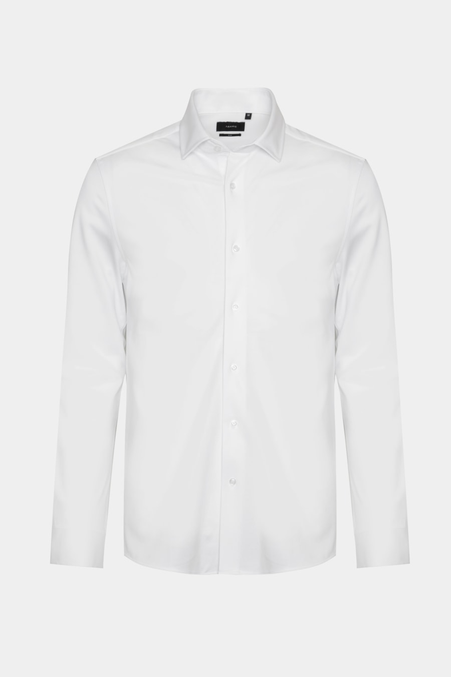 Camisa Manga Longa Algodão Jersey Mercerizada Branco — foto 5 de 6