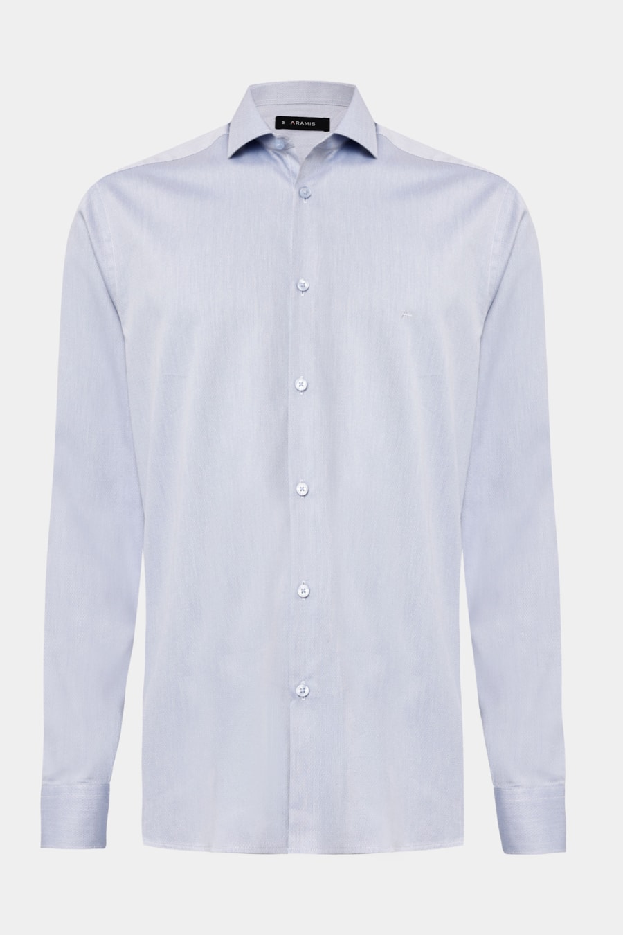 Camisa Manga Longa Algodão Misto Azul Escuro — foto 5 de 7