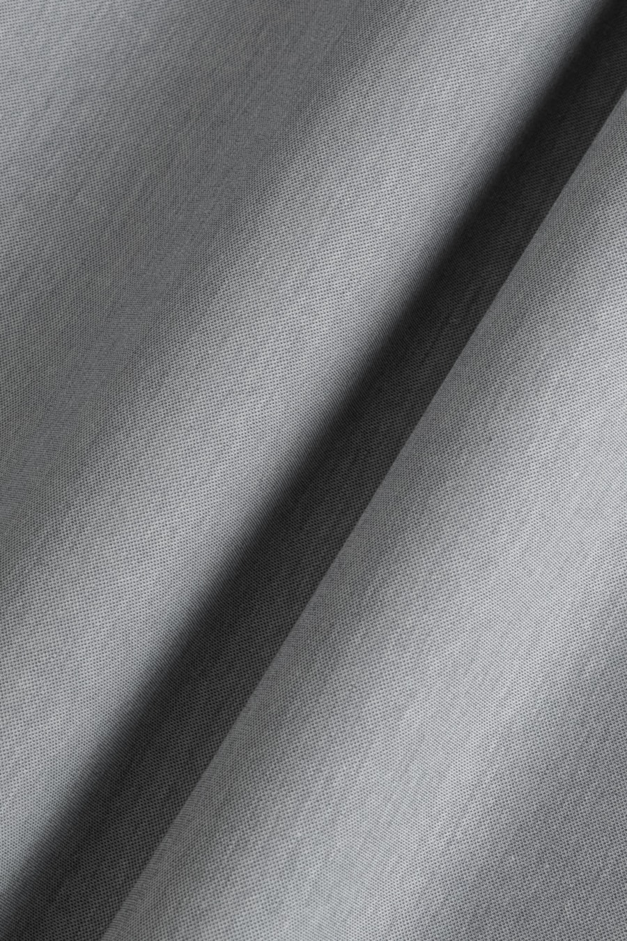 Camisa Manga Longa Algodão Piquet Mercerizada Cinza Mescla — foto 6 de 6