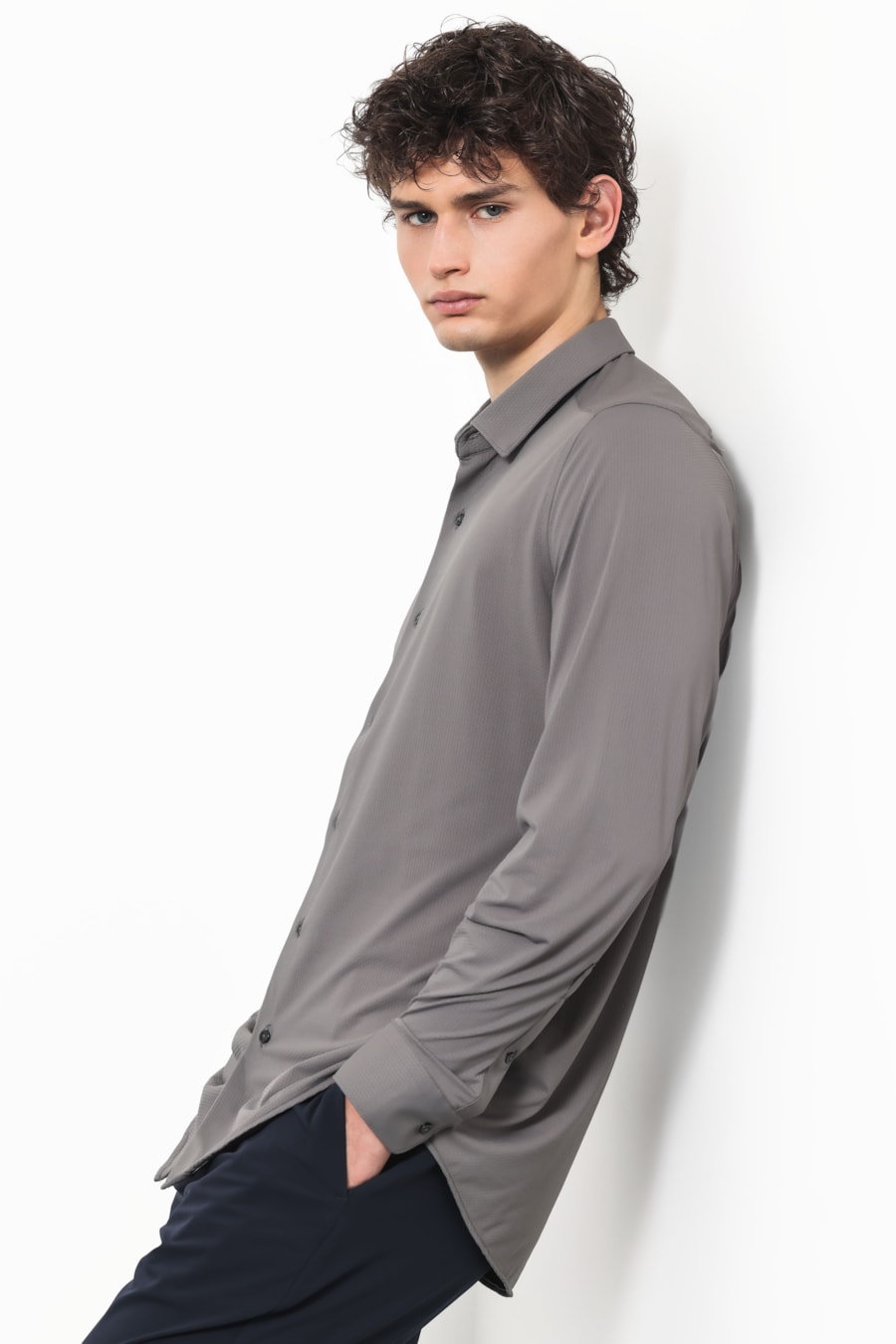 Camisa Manga Longa Bold Everyday Aluminio — foto 1 de 5