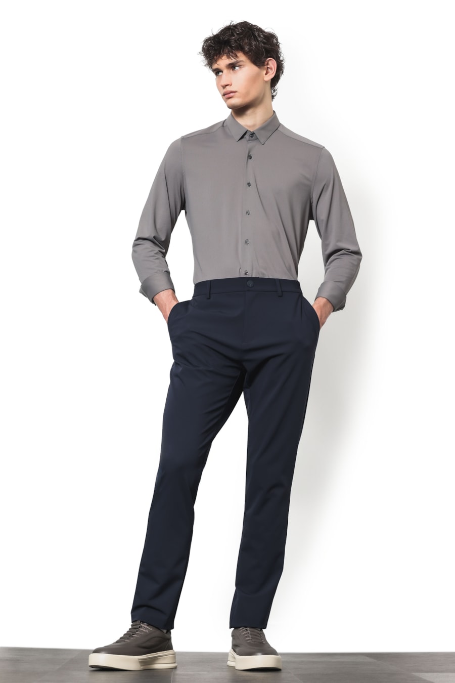Camisa Manga Longa Bold Everyday Aluminio — foto 2 de 5