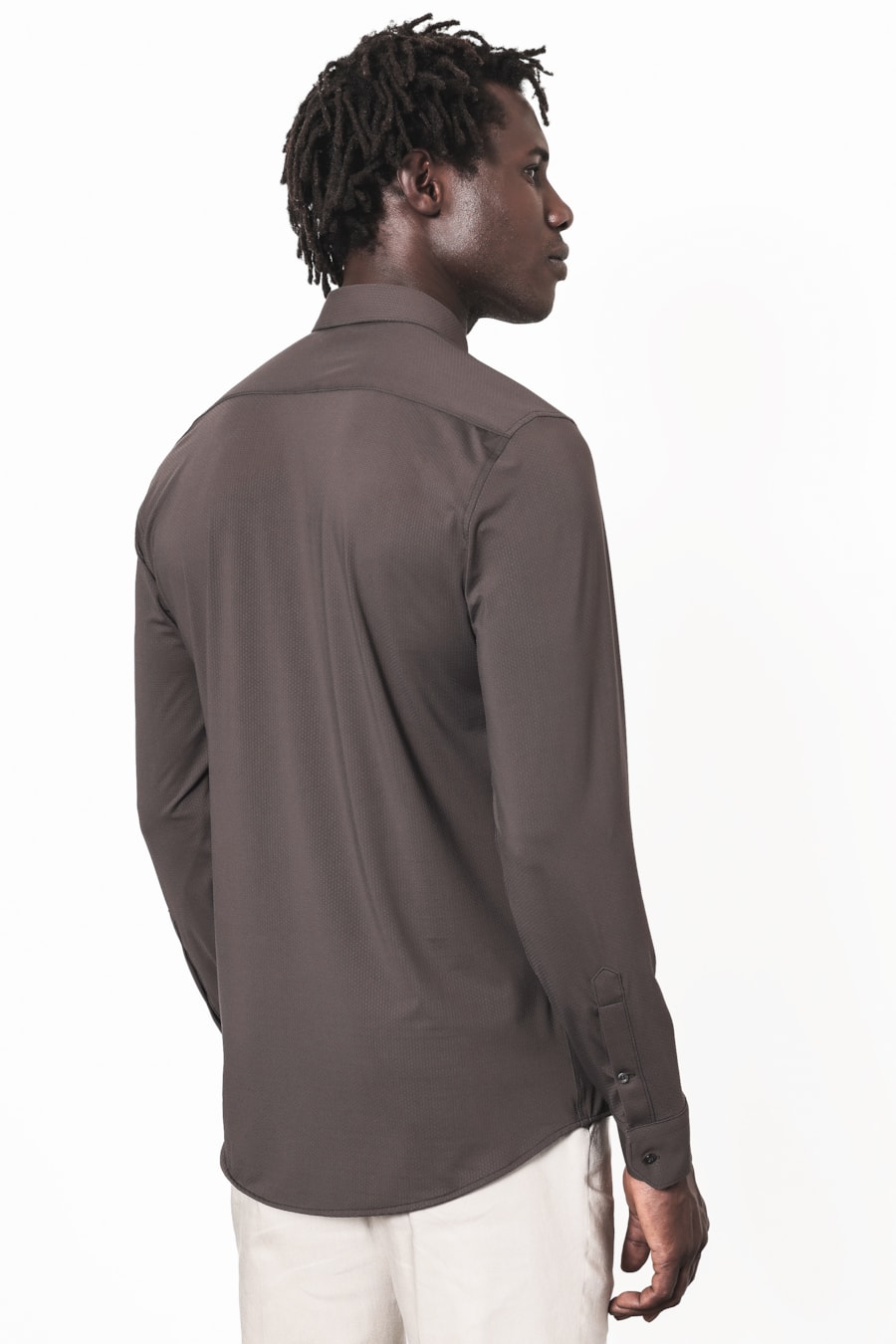 Camisa Manga Longa Bold Everyday Chocolate — foto 5 de 6