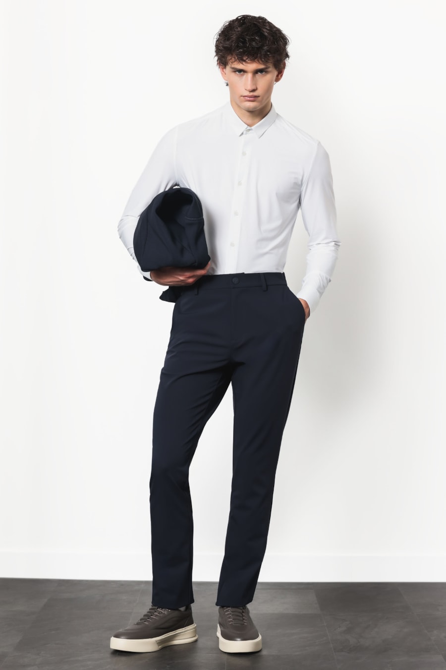 Camisa Manga Longa Bold Fresh Branco — foto 2 de 5