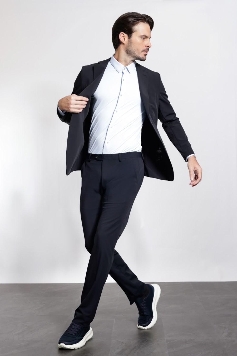 Camisa Manga Longa Classic Everyday Azul Classico — foto 2 de 5
