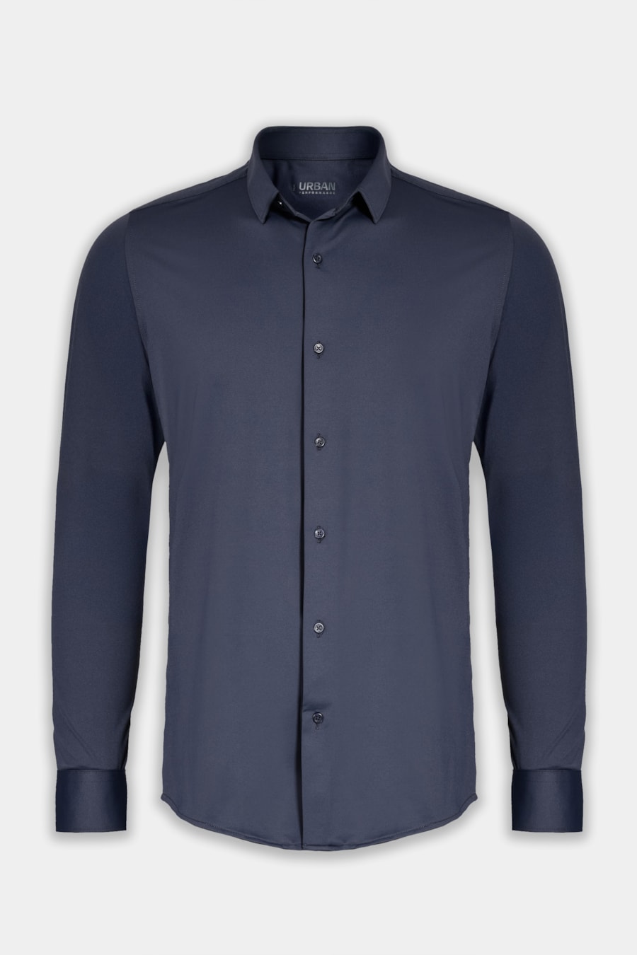 Camisa Manga Longa Classic Everyday Azul Marinho — foto 5 de 5