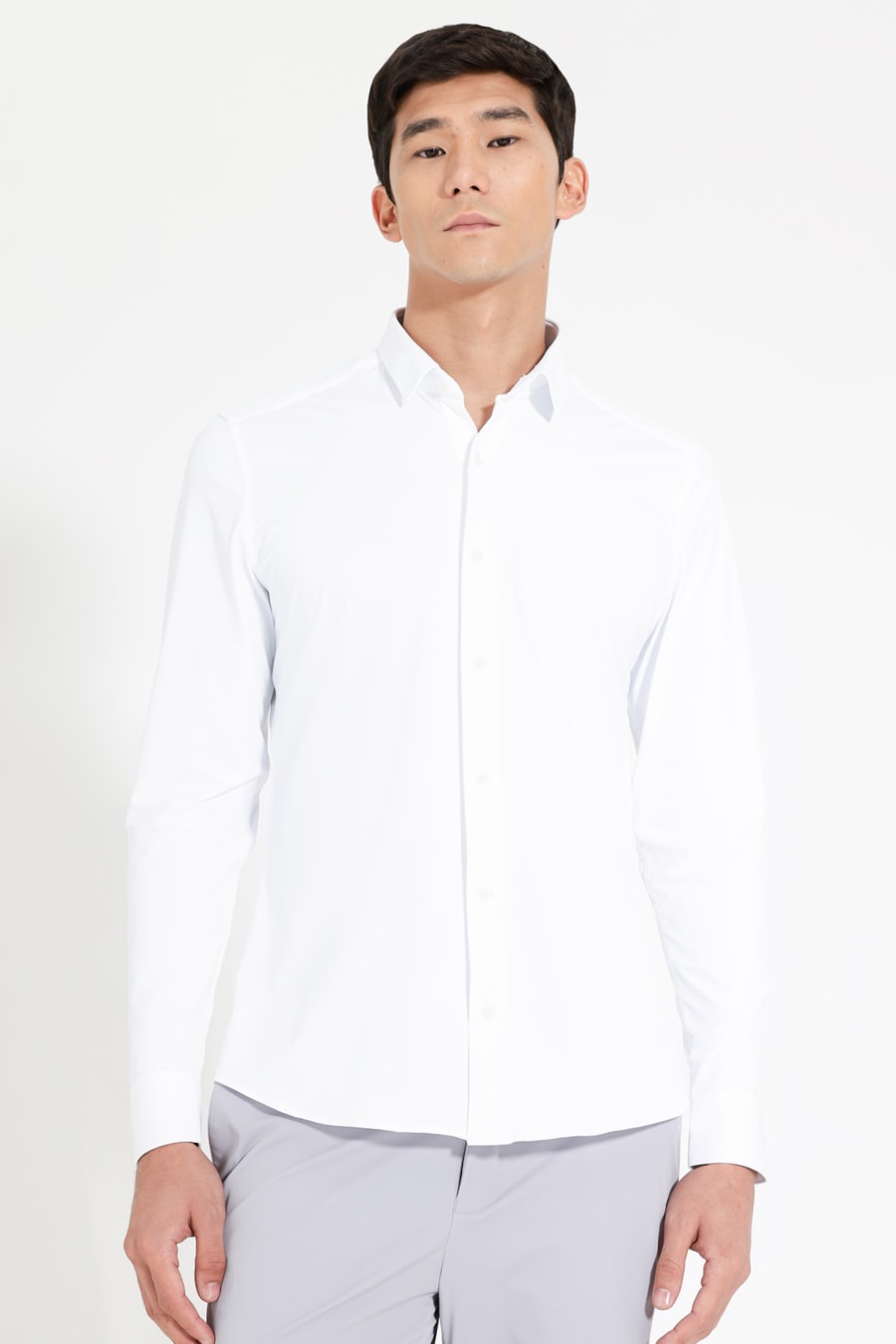 Camisa Manga Longa Classic Everyday Branco — foto 1 de 6
